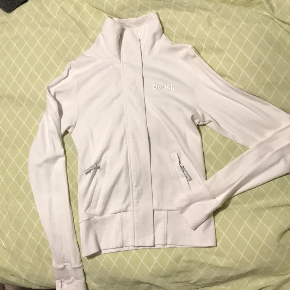 White Bench Sweater